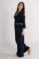 Lulu marineblå jumpsuit