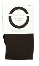 50 denier brun tights Oroblu brown 4