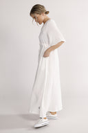 Eira hvit boho chic kjole
