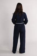 Lulu marineblå jumpsuit