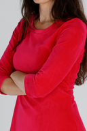Elli kjole babycord rosa