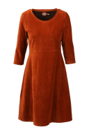 Elli kjole babycord rust