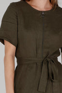 Laura khakigrønn jumpsuit