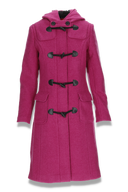 Idunn Duffel coat pink ull