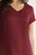 Hannalena plum linkjole