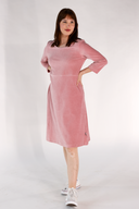 Elli kjole babycord old rose