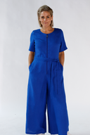 Laura kongeblå jumpsuit