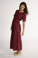 Laura plum jumpsuit