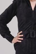 Malli svart babycord jumpsuit