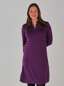 Tale purple elegant ullkjole