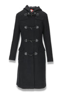 Idunn Duffel coat sort ull