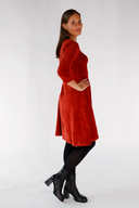 Elli kjole babycord rust
