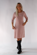 Elli kjole pastellrosa babycord
