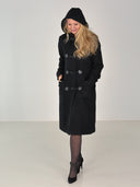 Idunn Duffel coat sort ull