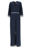 Lulu marineblå jumpsuit