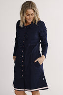 Dorthy mørkblå denim kjole