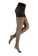 Curvy tights , pluss size black 20 den