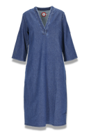 Clara tøff mørkblå denim kjole