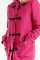 Idunn Duffel coat pink ull
