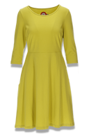 Denise lime basiskjole