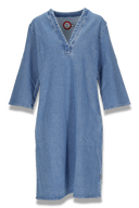 Aurelia tøff jeansblå denimkjole