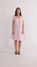 Hannalena pastell rosa linkjole