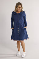 Dorthy blå denim kjole
